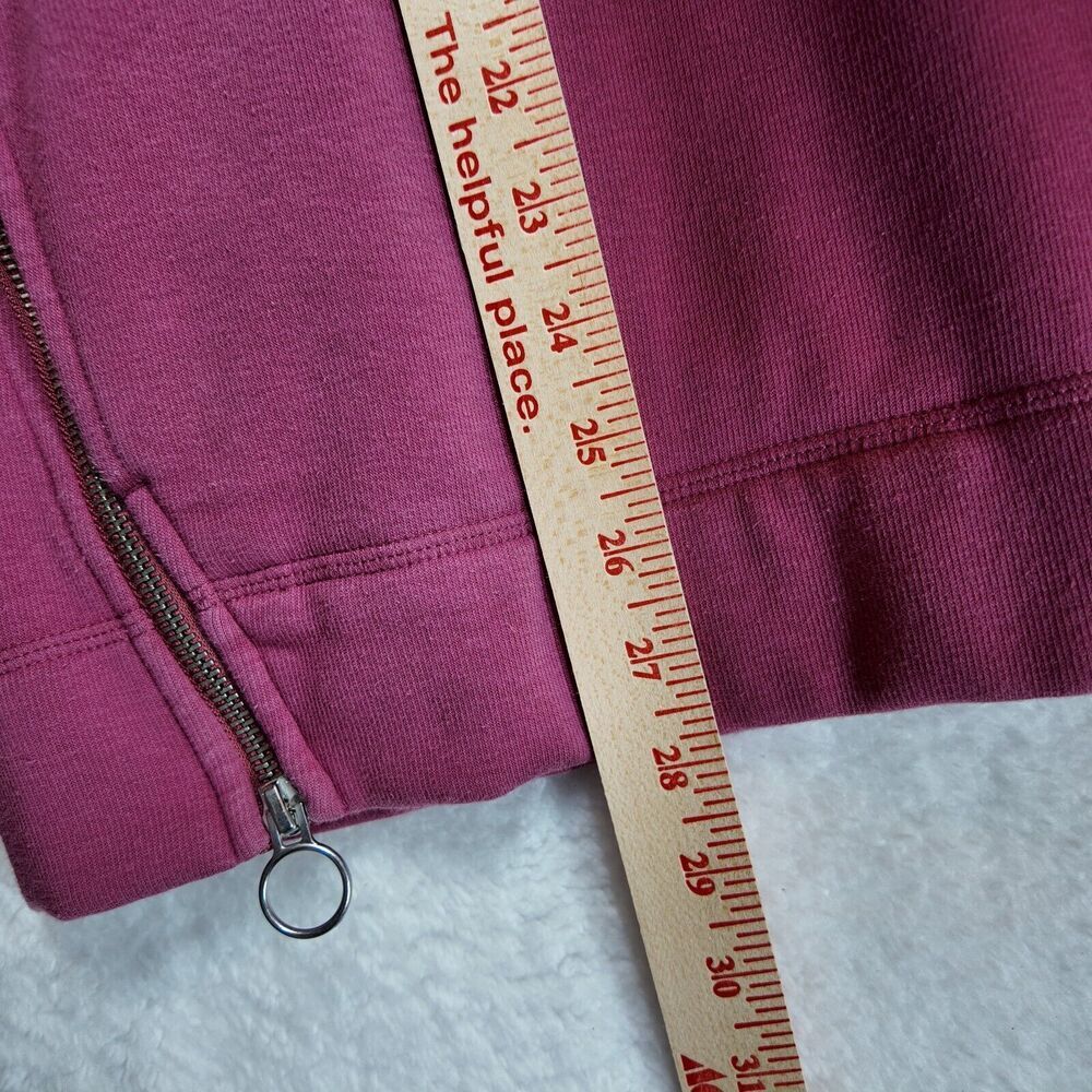 ATHLETA L Cozy Karma Side Zip Funnel Neck Pink Cozy Zip Accents Loungewear - Picture 10 of 10